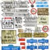 Matho Models 35001 Normandy Road Signs WWII