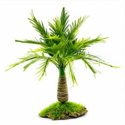 Handmade King Palm 10 cm model tree EMG-003