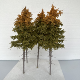 Alternative view of GMS Spruce Tree Set Autumn Color – 5 pcs 20 cm | gmss20a