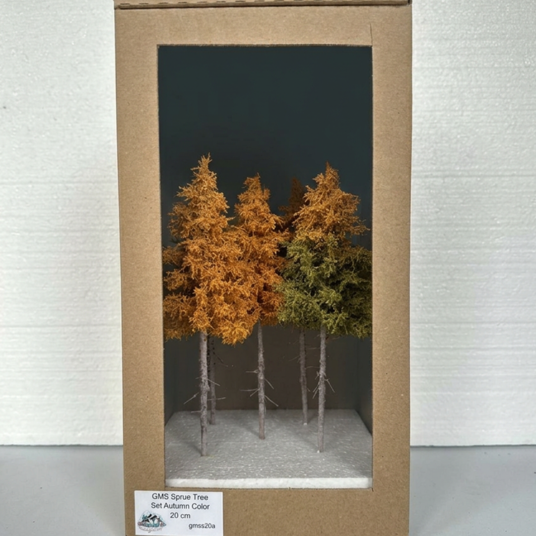 GMS Spruce Tree Set Autumn Color – 5 pcs 20 cm | gmss20a - Image 4