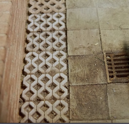 Juweela 1/32 grass pavers - grey 23277